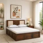 Vienna Modern Bed with Underbed Storage