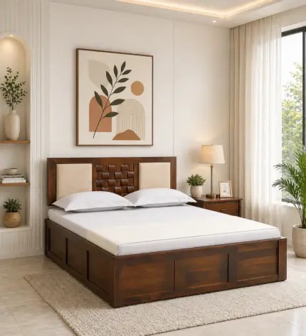 Vienna Modern Bed with Underbed Storage