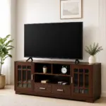 Best wooden tv unit for living room with storage