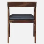 klint Sheesham Wood Arm Chair In Honey Oak Finish - Image 7