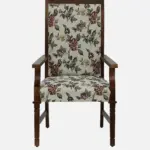 Siting Sheesham Wood Arm Chair In Provincial Teak Finish - Image 6