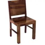 Wlora Sheesham Wood 6 Seater Dining Set In Scratch Resistant Provincial Teak Finish - Image 5