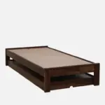 Yalvora Premium Wooden Single Bed in Natural Grain Texture - Image 7