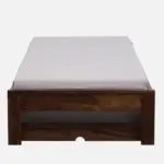 Yalvora Premium Wooden Single Bed in Natural Grain Texture - Image 11