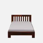 Givixa Solid Wood Single Bed with Premium Quality Frame in Warm Finish for Bedroom - Image 5