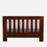 Givixa Solid Wood Single Bed with Premium Quality Frame in Warm Finish for Bedroom - Image 9
