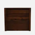 Eorten Sheesham Wood Single Bed In Provincial Teak Finish With Box Storage - Image 2