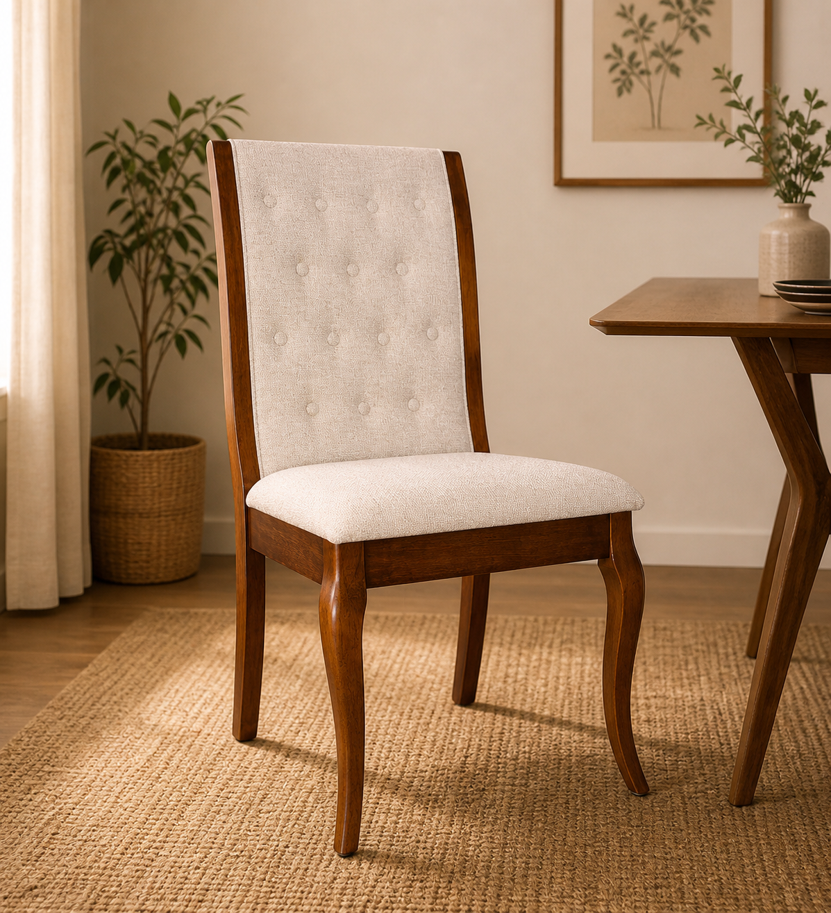 Classicwood-1-1.png Sang Solid Wood Dining Chairs (SET OF 2) - Image 1