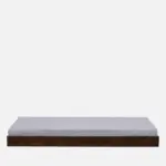 Denvio Wooden Single Bed in Dark Wenge Finish with Durable Build - Image 4