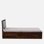Eakvera Solid Wood Single Bed in Light Natural Finish - Image 8
