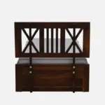 Iarthvia Solid Wood Single Bed in Raw Natural Finish - Image 7