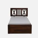 Iarthvia Solid Wood Single Bed in Raw Natural Finish - Image 9