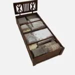 Iarthvia Solid Wood Single Bed in Raw Natural Finish - Image 10