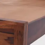 Vimbera Solid Wood Single Bed in Rustic Natural Tone - Image 4