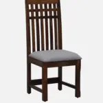 Sistel Sheesham Wood 4 Seater Dining Set In Scratch Resistant Provincial Teak Finish With Marble Top - Image 8