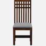Sistel Sheesham Wood 4 Seater Dining Set In Scratch Resistant Provincial Teak Finish With Marble Top - Image 9
