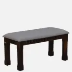 Sistel Sheesham Wood 4 Seater Dining Set In Scratch Resistant Provincial Teak Finish With Marble Top - Image 12