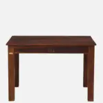 Forvyn Solid Wood 4 Seater Dining Set in Rich Organic Texture - Image 5