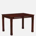 Gorvica Sheesham Wood Dining Set with Smooth Organic Finish - Image 7