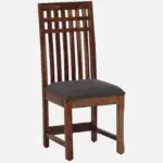 Eenvira Solid Wood Dining Table with Natural Flow Finish - Image 2