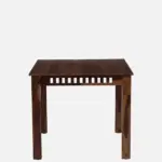 Eenvira Solid Wood Dining Table with Natural Flow Finish - Image 11