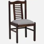 Nain Sheesham Wood Dining chair in Provincial Teak finish (SET OF 2) - Image 6