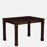 lolvira Solid Wood Dining Table in Pure Natural Essence Finish - Image 9