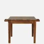 Aenvira Solid Sheesham Wood 4 Seater Dining Table Set in Elegant Natural Tone - Image 5
