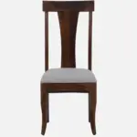 Norveth Solid Wood Dining Table in Deep Nature Tone - Image 5