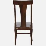 Norveth Solid Wood Dining Table in Deep Nature Tone - Image 11