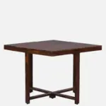 Yorvella Solid Wood Dining Table Set in Natural Harmony Finish - Image 5