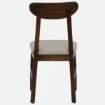 Anya Sheesham Wood Dining Chair In Scratch Resistant Provincial Teak Finish (SET OF 2) - Image 4
