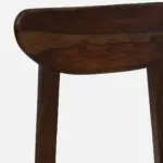 Anya Sheesham Wood Dining Chair In Scratch Resistant Provincial Teak Finish (SET OF 2) - Image 8