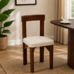 Aanya Wooden Dining Chair In Scratch Resistant Tubbaq Finish (SET OF 2)
