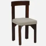 Aanya Wooden Dining Chair In Scratch Resistant Tubbaq Finish (SET OF 2) - Image 5