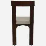 Aanya Wooden Dining Chair In Scratch Resistant Tubbaq Finish (SET OF 2) - Image 7