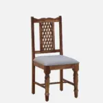 Trisa Sheesham Wood Dining Chairs in Scratch Resistant Honey Oak Finish (Set Of 2) - Image 6