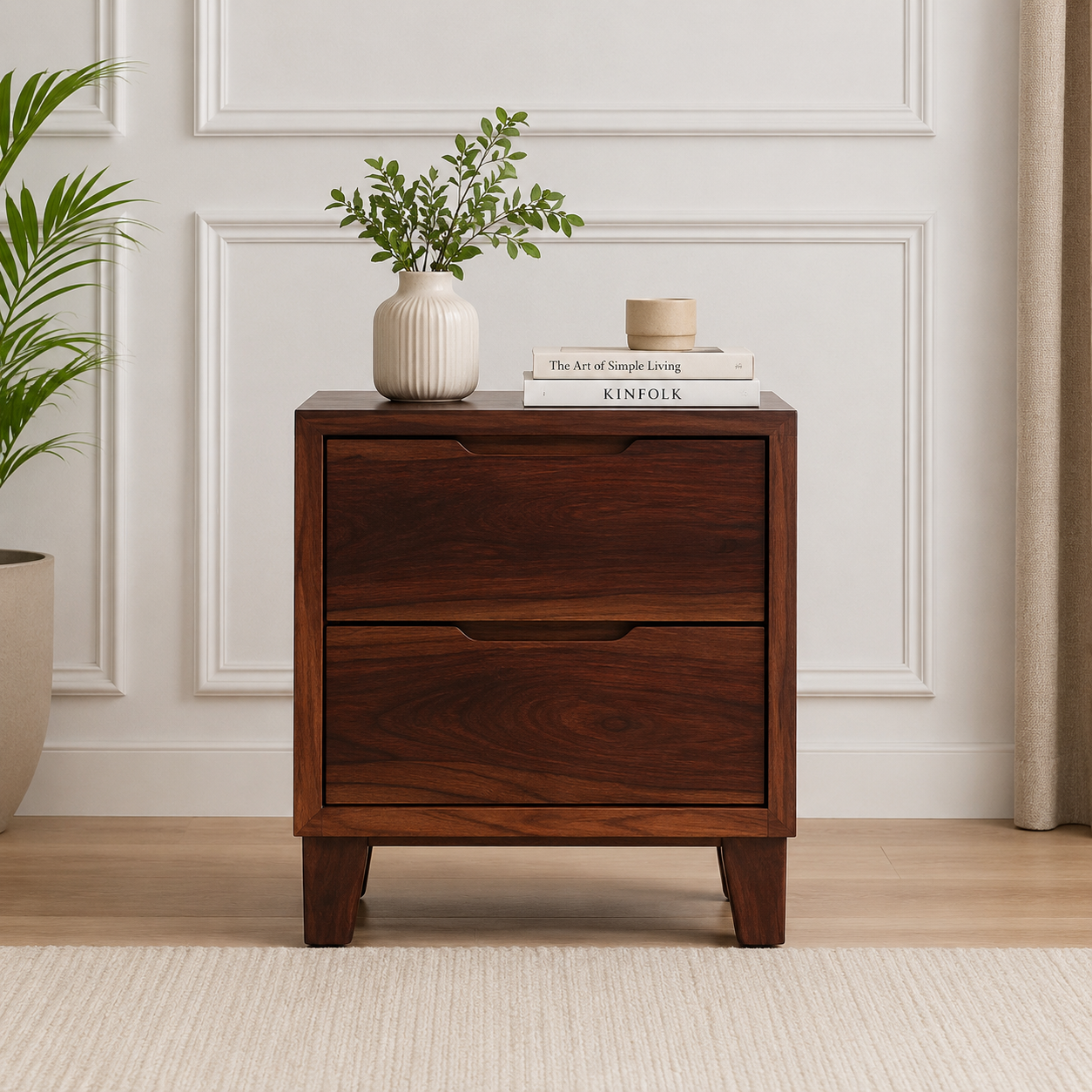 Uorwick-Modern-Bedside-Cabinet-for-Bedroom-Essentials-classic-wood-1.png Uorwick Modern Bedside Cabinet for Bedroom Essentials - Image 1
