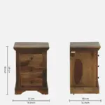 Yakspire Compact Bedside Cabinet for Modern Bedrooms - Image 4