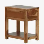 Wexora Premium Wooden Night Stand with Storage Drawer - Image 6