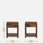 Ouvano Minimalist Bedside Cabinet for Modern Home Setup - Image 4