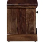 Prestive Bedroom Side Table with Utility Storage Shelf - Image 4