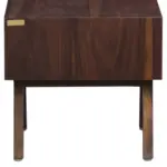 GillowCraft Solid Wood Bedside Table with Natural Oak Finish - Image 4