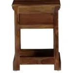 JimberNest Handcrafted Bedside Table with Storage Drawer - Image 3