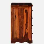 Vinster Contemporary Dressing Unit in Walnut Finish - Image 4
