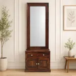 Ealencia Wooden Vanity Dresser with Premium Rustic Finish