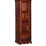 JasaCraft Rustic Oak Bedroom Wardrobe with Drawers - Image 2