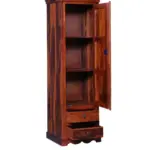 JasaCraft Rustic Oak Bedroom Wardrobe with Drawers - Image 3