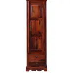 JasaCraft Rustic Oak Bedroom Wardrobe with Drawers - Image 4