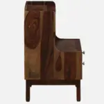 RoyalTimber Natural Finish Bedside Table - Image 4